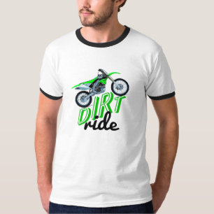 T-shirt Intoxiqué de motocross