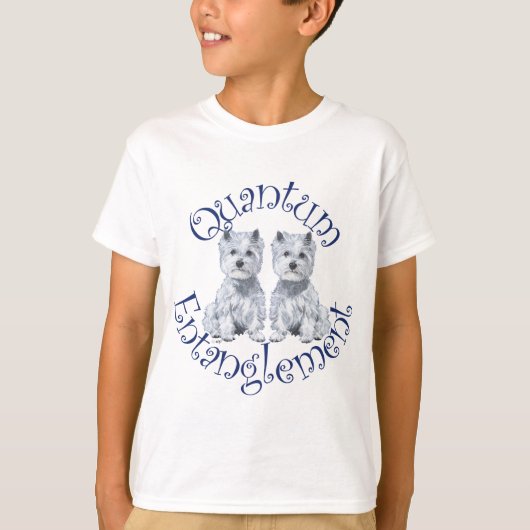 T-shirt Intrication Quantique Westies (Devant)