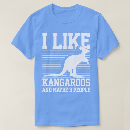 T-shirt Introduction australienne de Kangaroo (Design devant)