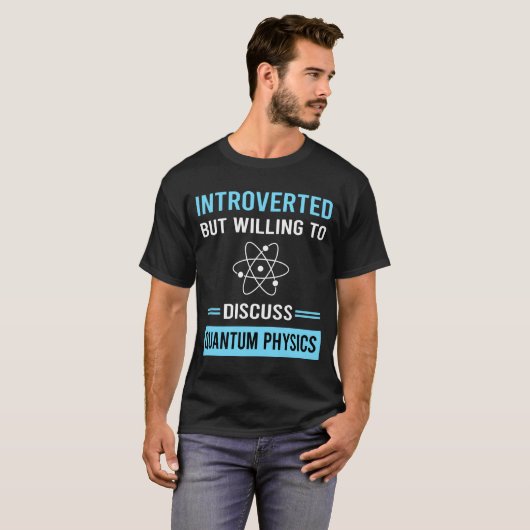 T-shirt Introduction de la physique quantique (Devant entier)