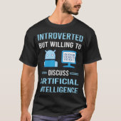 T-shirt Introduction de l'intelligence artificielle (Devant)