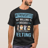 T-shirt Introduction Felt Felt Felt (Devant)