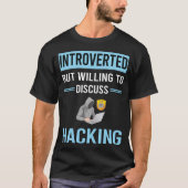 T-shirt Introduction Hacking Hack Hacker (Devant)
