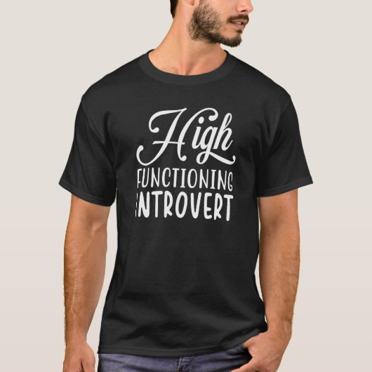 T-shirt Introduction haute fonction pour hommes et femmes (Devant)