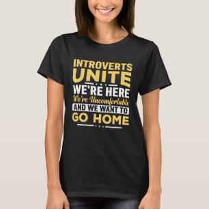 T-shirt Introduction Unite Nous sommes ici Nous sommes mal