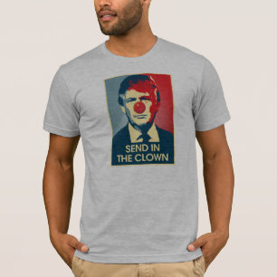 T-shirt Introduisez le clown - signe de propagande