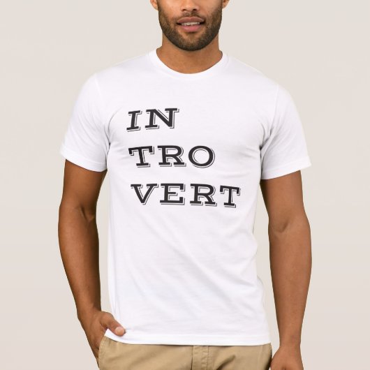 T-shirt Introvert (Devant)