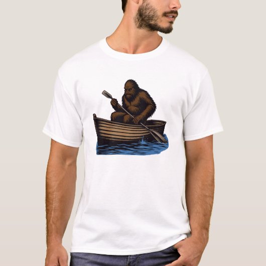 T-shirt Introvert Sasquatch (Devant)