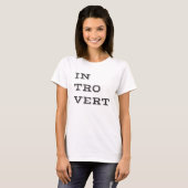 T-shirt Introvert Tee (Devant entier)