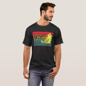 T-shirt Introverted But Parrots Yellow Indian Ringneck (Devant entier)