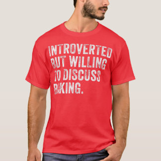 T-shirt Introverted, Mais Prêt À Discuter De Boulangerie À