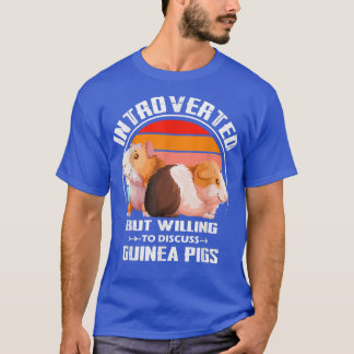 T-shirt Introverted Mais Prêt À Discuter De La Trousse Des