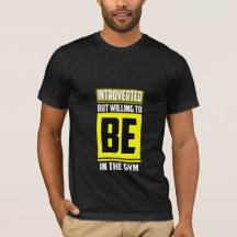 Introverted Mais Prêt À Être Dans La Salle De Spor