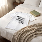 T-Shirt Introverti - Citation Annulation de Plans