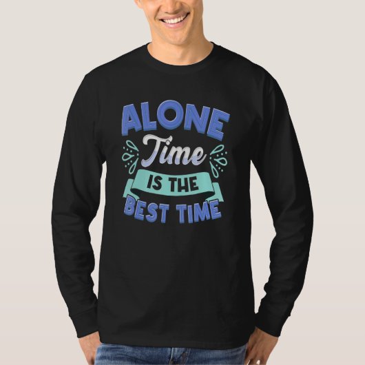 T-shirt Introverti lié à l'introduction inspirée par la so (Devant)