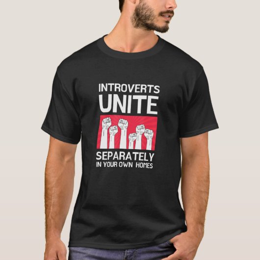 T-shirt Introverties Unite (Devant)