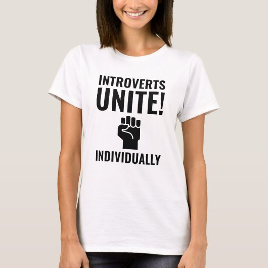 T-shirt Introverties Unite (Devant)