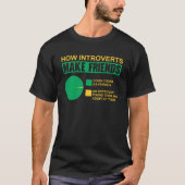 T-shirt Introvertir Les Faits Anti-Social Introduction Pou (Devant)