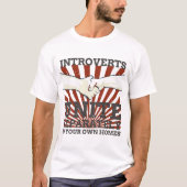 T-shirt Introvertir Les Introvertis S'Unissent Séparément  (Devant)