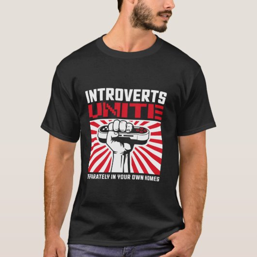T-shirt Introvertis unissez-vous (Devant)