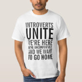 T-shirt Introvertis Unite Shirt (Devant)