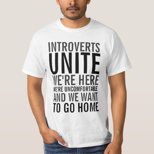 T-shirt Introvertis Unite Shirt (Devant)