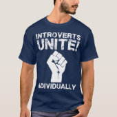 T-shirt IntroverVERS Unite !... Individuellement (Devant)