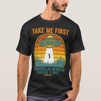 T-shirt Intrus d'Alien Drôle 3I Théorie de l'Objet Spatial