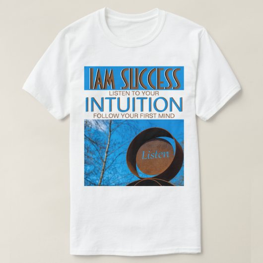 T-SHIRT INTUITION (Design devant)