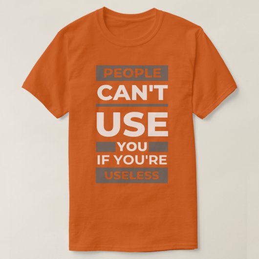 T-shirt Inutile (Design devant)