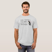T-shirt Inutile comme le T dans Pinot Grigio Funny Wine (Devant entier)
