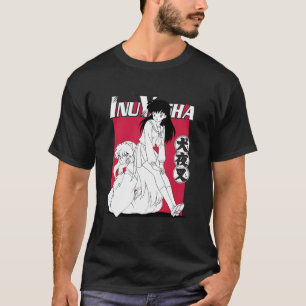 T-shirt Inuyasha Kagome Assis À Inuyasha
