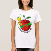 T-shirt Invader Apple (Devant)