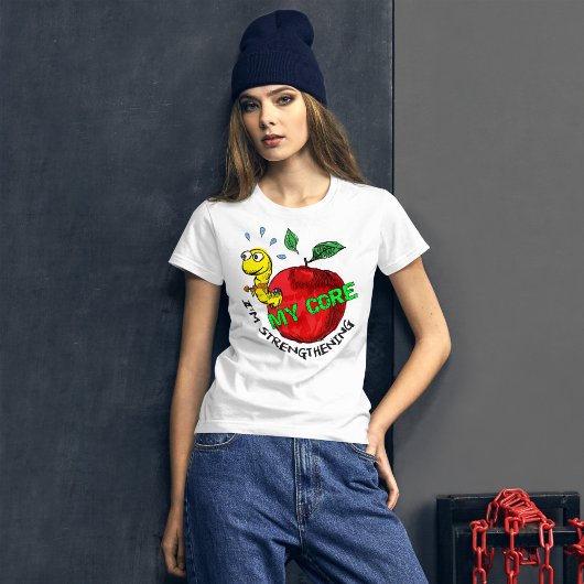 T-shirt Invader Apple