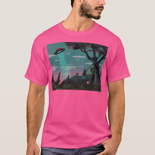 T-shirt Invasion Alien (Devant)