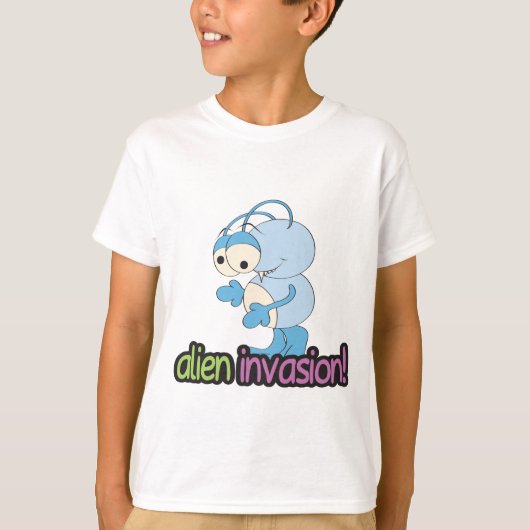 T-shirt Invasion Alien Conception 2 (Devant)