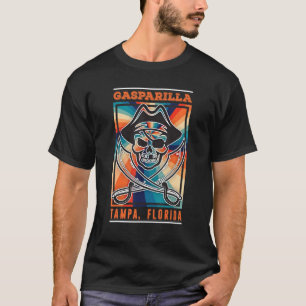 T-shirt Invasion pirate Gasparilla Tampa Floride Retro
