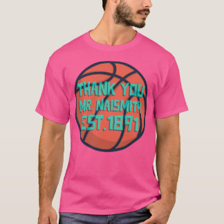 T-shirt Inventeur Du Basket-Ball - Cadeaux Du Joueur De Ba