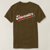 T-shirt Inventor Job Appreciation Retro  (Design devant)