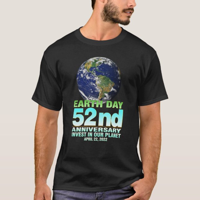 T-shirt Investir dans notre planète - Jour des terres 22 a (Devant)