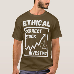 T-shirt Investir un Stock éthique