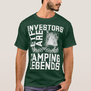 T-shirt Investisseurs ETF Camping Légendes Dans Tentes 2