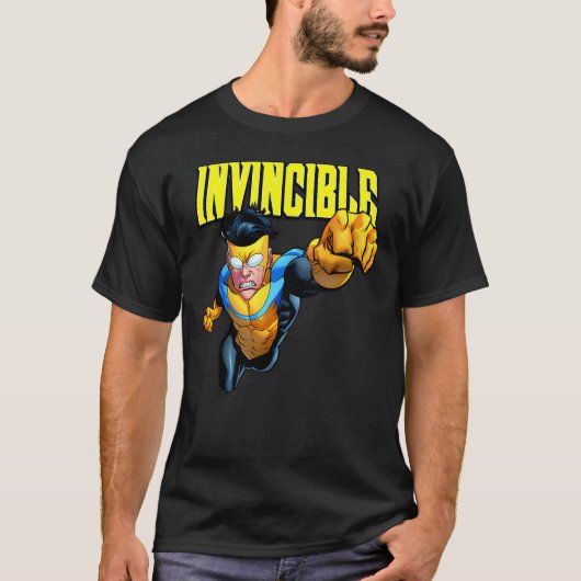 T-shirt Invin Cible Comic Anime (Devant)