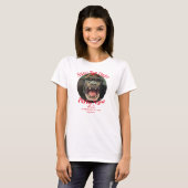 T-shirt Invitation de partie Modifier DM ou Message cette (Devant entier)