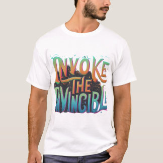 T-shirt Invoquer l'invincible