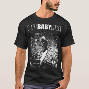 T-shirt Inxs Live Baby Live Halftone
