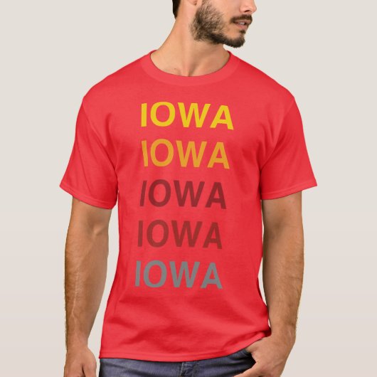 T-shirt Iowa 5 (Devant)