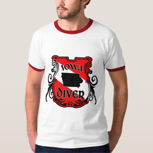 T-shirt Iowa Diver (Devant)
