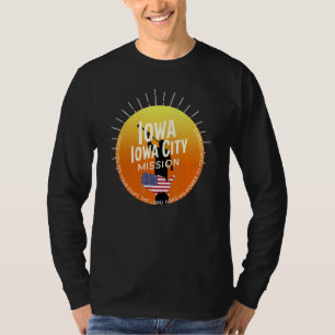 T-shirt Iowa Iowa City Mormon Mission LdS Missionnaire