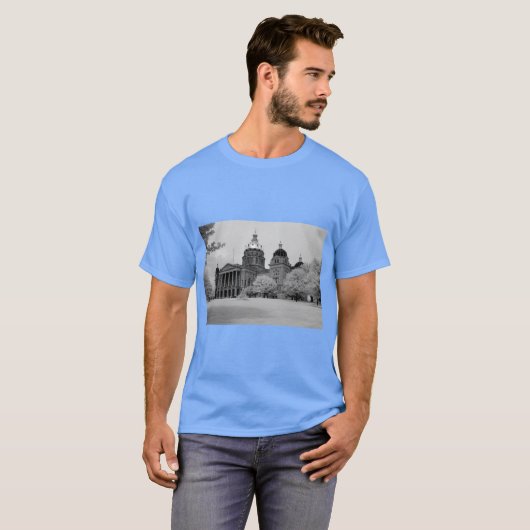 T-shirt Iowa State Capitol Oversized (Devant entier)